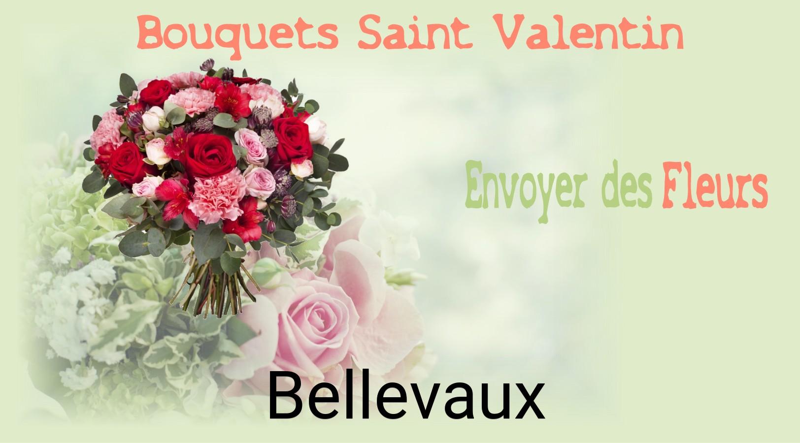 Roses de Saint-Valentin livrées à Bellevaux